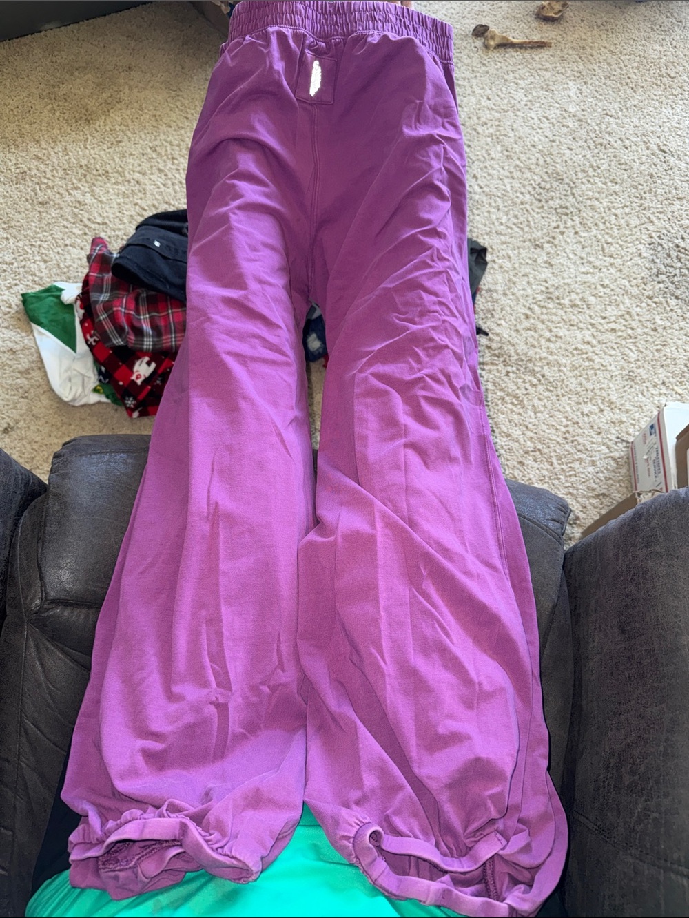 Free People Cross Over Set Purple - Picture 7 of 9
